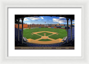 Huntington Avenue Grounds 1903 - Framed Print