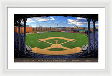 Load image into Gallery viewer, Huntington Avenue Grounds 1903 - Framed Print
