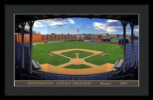 Huntington Avenue Grounds 1903 - Framed Print