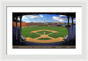 Huntington Avenue Grounds 1903 - Framed Print