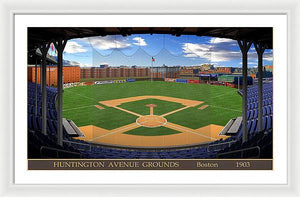 Huntington Avenue Grounds 1903 - Framed Print