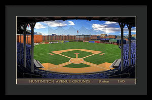 Huntington Avenue Grounds 1903 - Framed Print