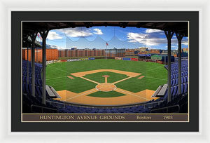 Huntington Avenue Grounds 1903 - Framed Print