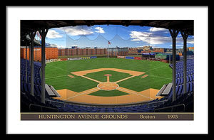 Huntington Avenue Grounds 1903 - Framed Print