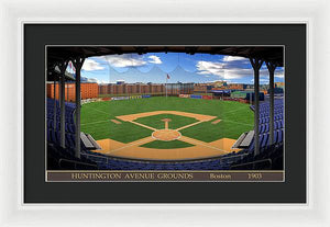 Huntington Avenue Grounds 1903 - Framed Print