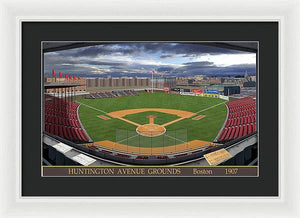 Huntington Avenue Grounds 1907 - Framed Print