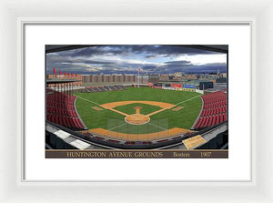 Huntington Avenue Grounds 1907 - Framed Print