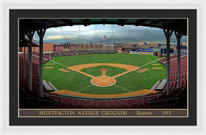 Huntington Avenue Grounds 1911 - Framed Print