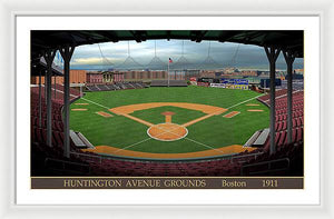 Huntington Avenue Grounds 1911 - Framed Print