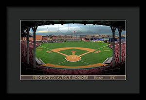 Huntington Avenue Grounds 1911 - Framed Print