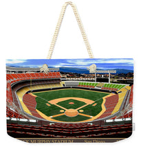 Load image into Gallery viewer, Jack Murphy Stadium 1969 - Weekender Tote Bag
