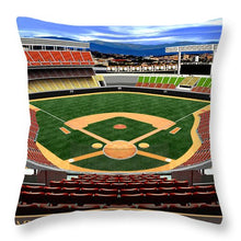Load image into Gallery viewer, Jack Murphy Stadium 1969 - Throw Pillow
