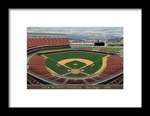 Jack Murphy Stadium 1969 - Framed Print