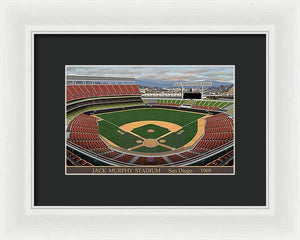 Jack Murphy Stadium 1969 - Framed Print