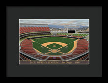 Load image into Gallery viewer, Jack Murphy Stadium 1969 - Framed Print
