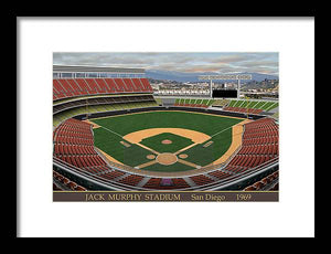 Jack Murphy Stadium 1969 - Framed Print