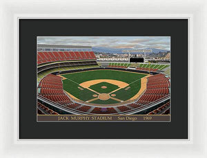 Jack Murphy Stadium 1969 - Framed Print