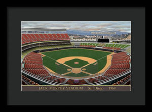 Jack Murphy Stadium 1969 - Framed Print