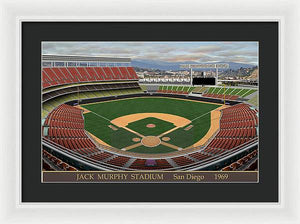 Jack Murphy Stadium 1969 - Framed Print