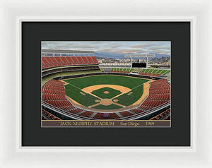 Jack Murphy Stadium 1969 - Framed Print