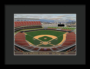 Jack Murphy Stadium 1969 - Framed Print