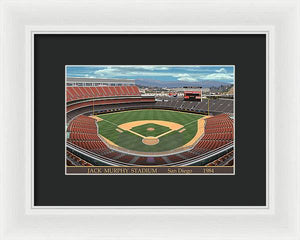 Jack Murphy Stadium 1984 - Framed Print