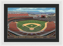 Load image into Gallery viewer, Jack Murphy Stadium 1984 - Framed Print
