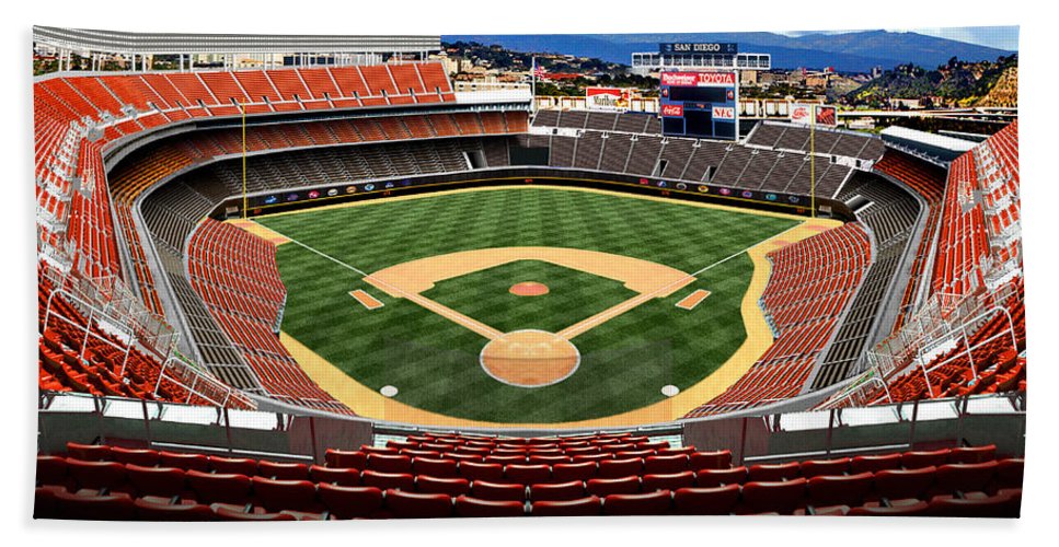 Jack Murphy Stadium 1984 - Bath Towel