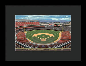 Jack Murphy Stadium 1984 - Framed Print