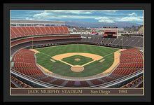 Load image into Gallery viewer, Jack Murphy Stadium 1984 - Framed Print
