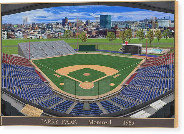Jarry Park 1969 - Wood Print