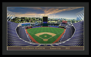 Kauffman Stadium 2015 - Framed Print