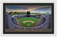 Load image into Gallery viewer, Kauffman Stadium 2015 - Framed Print
