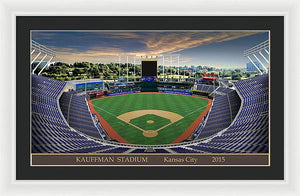 Kauffman Stadium 2015 - Framed Print