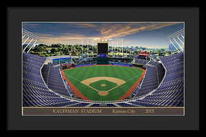 Kauffman Stadium 2015 - Framed Print