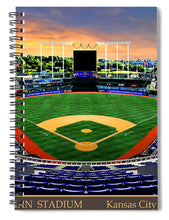 Load image into Gallery viewer, Kauffman Stadium 2015 - Spiral Notebook

