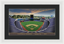 Load image into Gallery viewer, Kauffman Stadium 2015 - Framed Print
