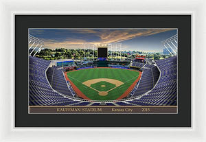 Kauffman Stadium 2015 - Framed Print