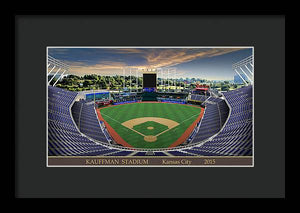 Kauffman Stadium 2015 - Framed Print