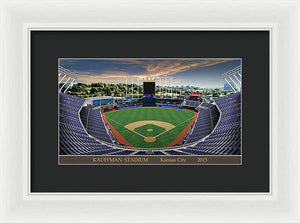 Kauffman Stadium 2015 - Framed Print