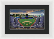 Load image into Gallery viewer, Kauffman Stadium 2015 - Framed Print
