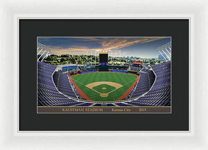 Kauffman Stadium 2015 - Framed Print