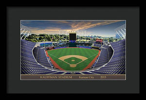 Kauffman Stadium 2015 - Framed Print