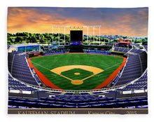 Load image into Gallery viewer, Kauffman Stadium 2015 - Blanket
