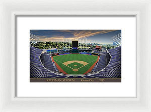 Kauffman Stadium 2015 - Framed Print