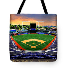 Load image into Gallery viewer, Kauffman Stadium 2015 - Tote Bag
