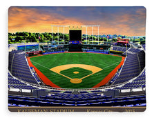 Load image into Gallery viewer, Kauffman Stadium 2015 - Blanket

