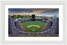 Load image into Gallery viewer, Kauffman Stadium 2015 - Framed Print
