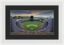 Load image into Gallery viewer, Kauffman Stadium 2015 - Framed Print
