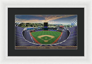 Kauffman Stadium 2015 - Framed Print